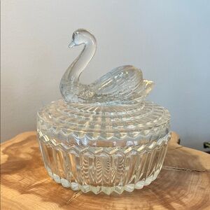 Craft Clear Glass Trinket Dish Set